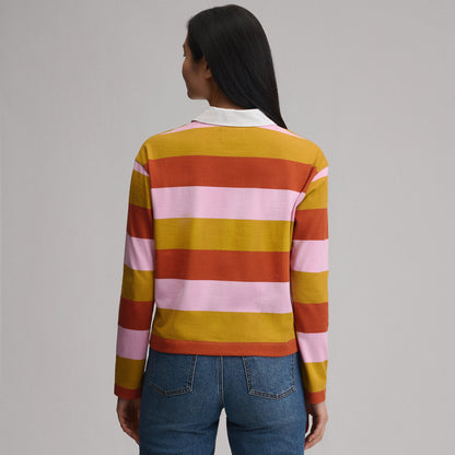 Eddie Bauer Women's Long-Sleeve Rugby Polo alternate view 1