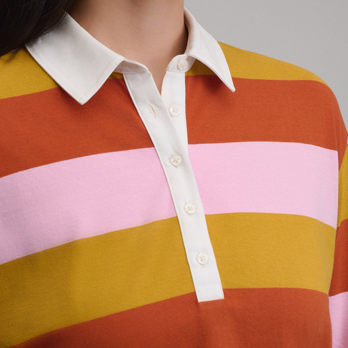 Eddie Bauer Women's Long-Sleeve Rugby Polo alternate view 2