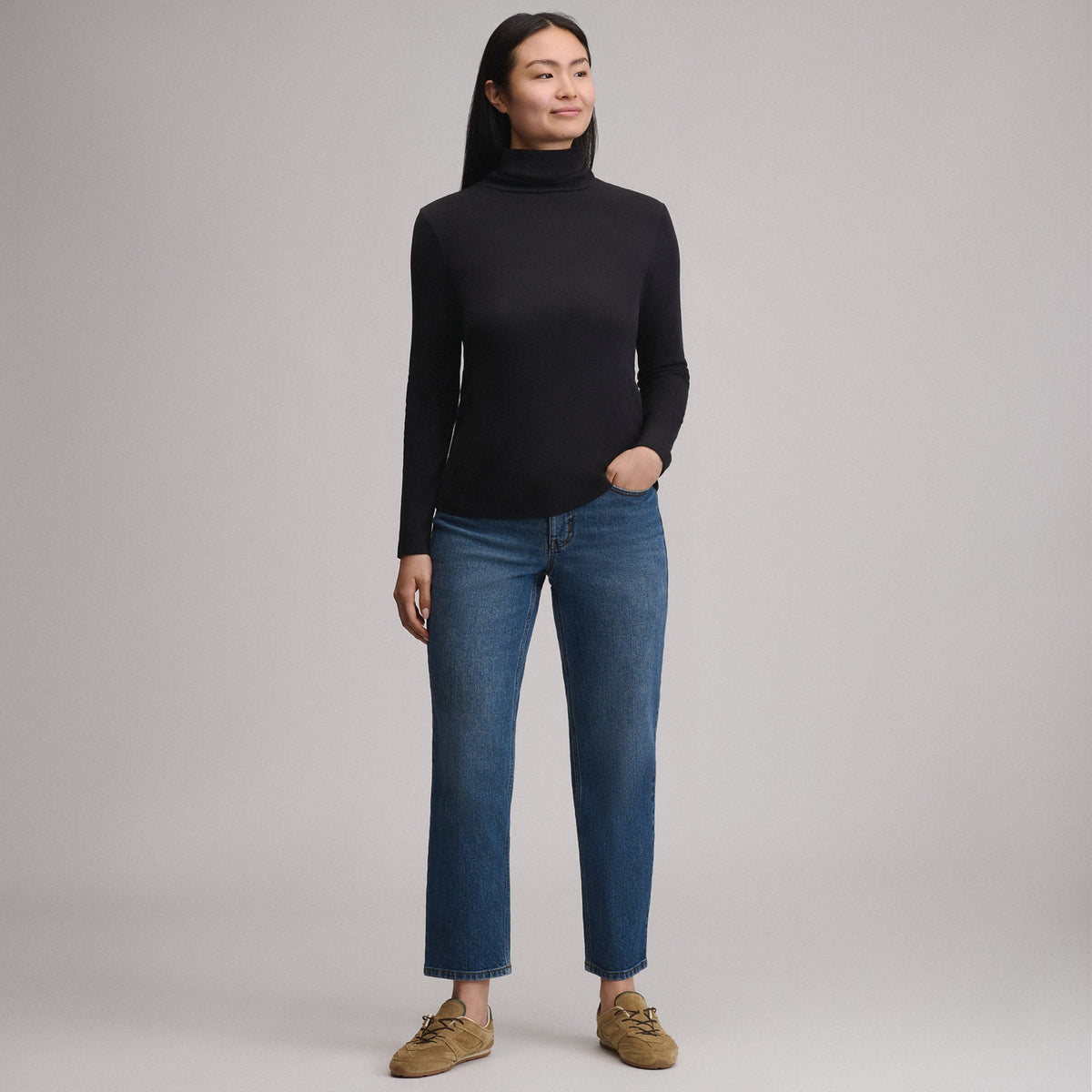 Eddie Bauer Women's Long-Sleeve Everyday Turtleneck alternate view 3