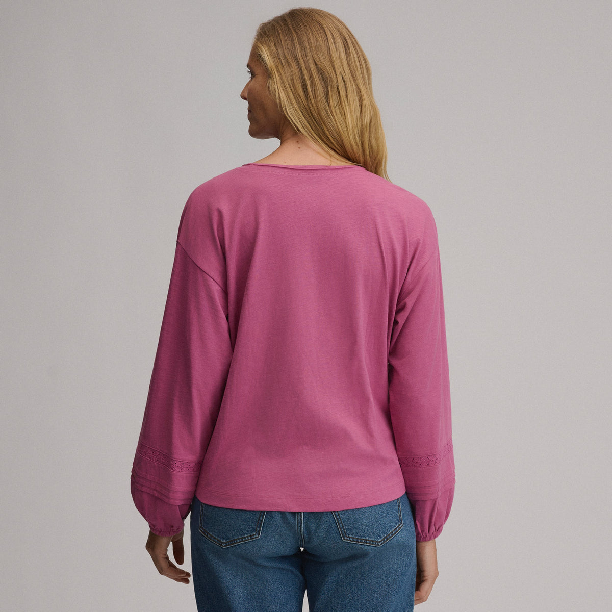 Eddie Bauer Women's Long-Sleeve Soft Relaxed Top alternate view 5