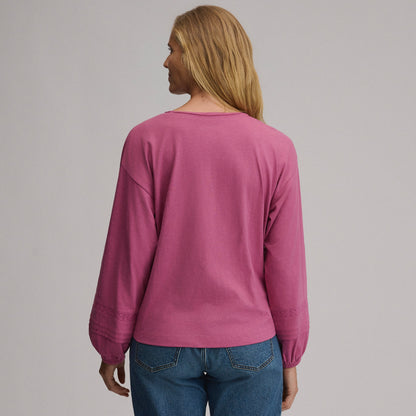 Eddie Bauer Women's Long-Sleeve Soft Relaxed Top alternate view 5