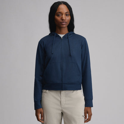 Eddie Bauer Women's Long-Sleeve Train Ascent Full-Zip Hood Pullover alternate view 5