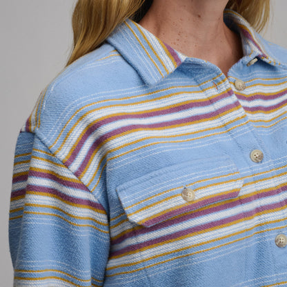 Eddie Bauer Women's Lowlands Boyfriend Overshirt alternate view 2