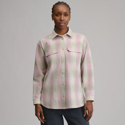 Eddie Bauer Women's Lowlands Boyfriend Overshirt alternate view 4