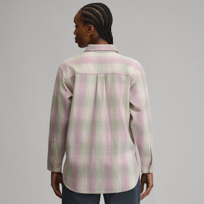 Eddie Bauer Women's Lowlands Boyfriend Overshirt alternate view 5