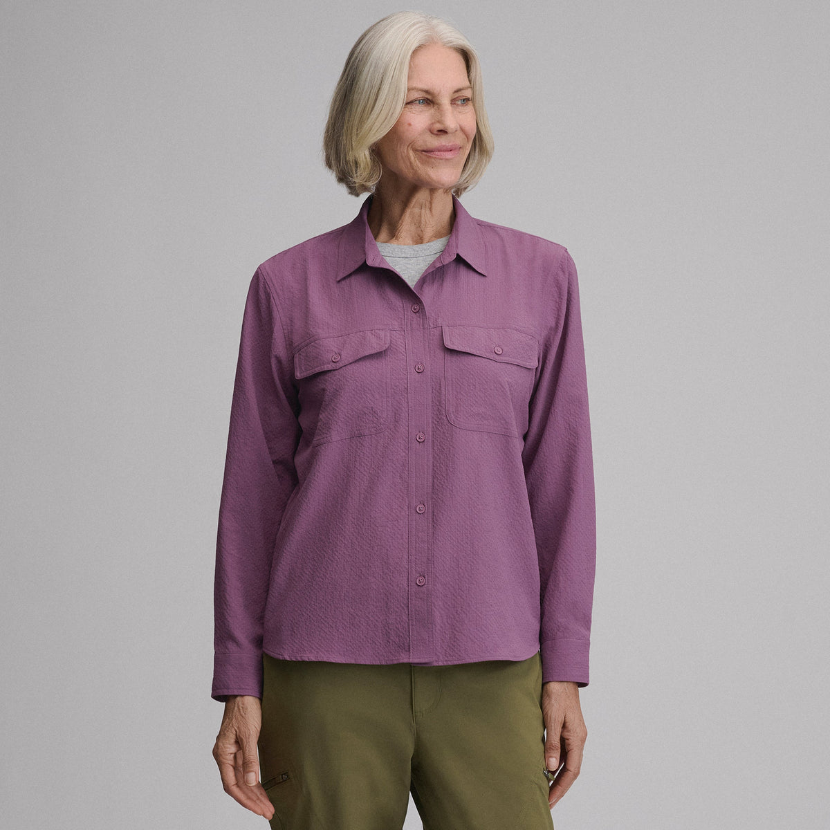 Eddie Bauer Women's Mountain 3.0 Long-Sleeve Shirt - Solid product image