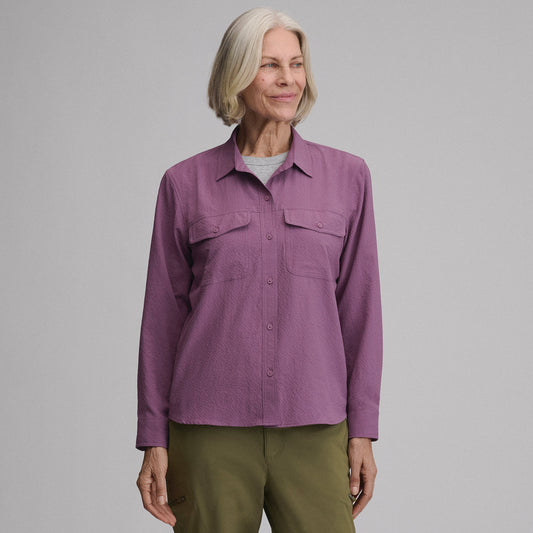 Eddie Bauer Women's Mountain 3.0 Long-Sleeve Shirt - Solid product image