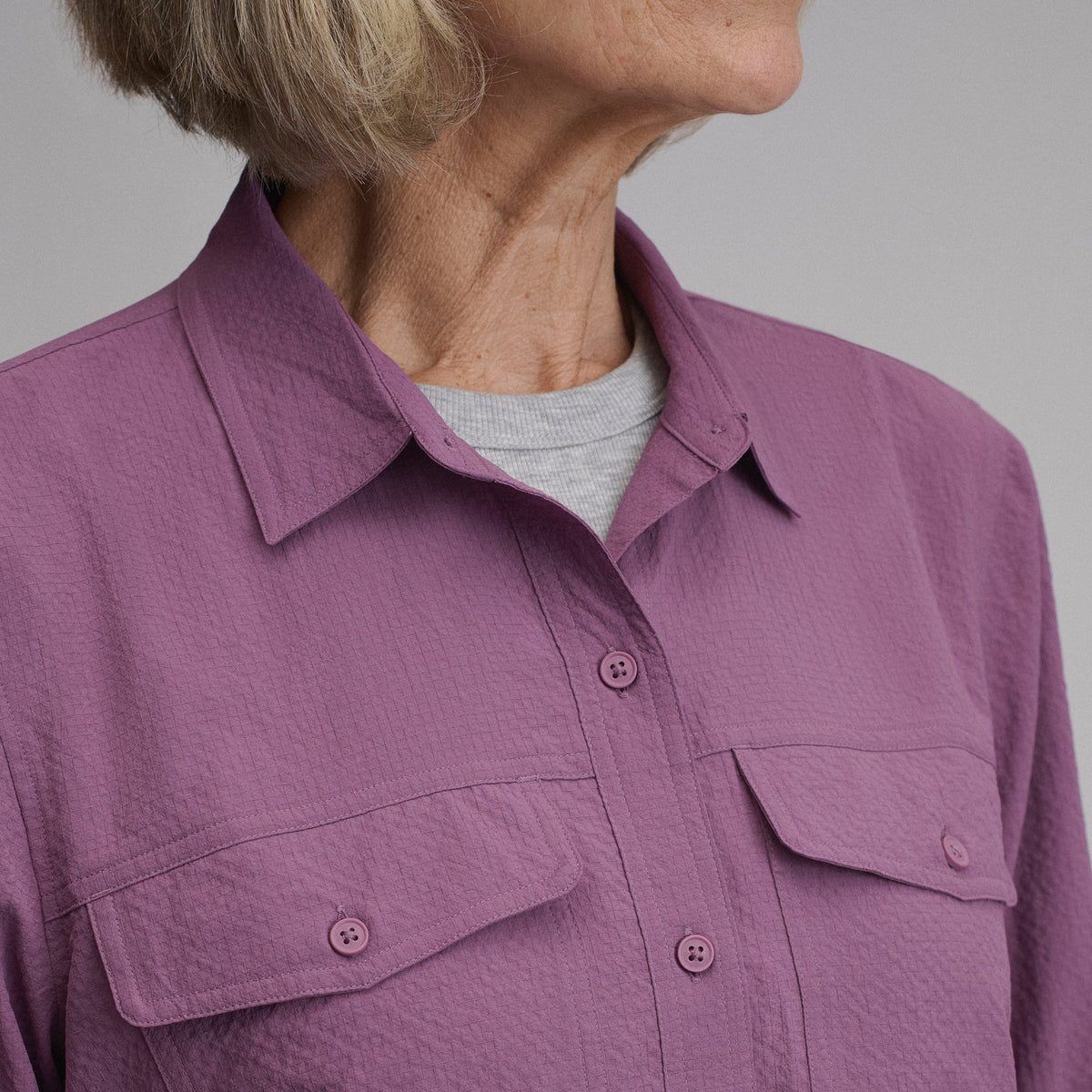 Eddie Bauer Women's Mountain 3.0 Long-Sleeve Shirt - Solid alternate view 2