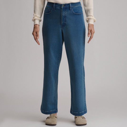Eddie Bauer Women's High Waisted Wide-Leg Jean product image