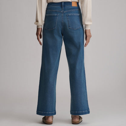 Eddie Bauer Women's High Waisted Wide-Leg Jean alternate view 1