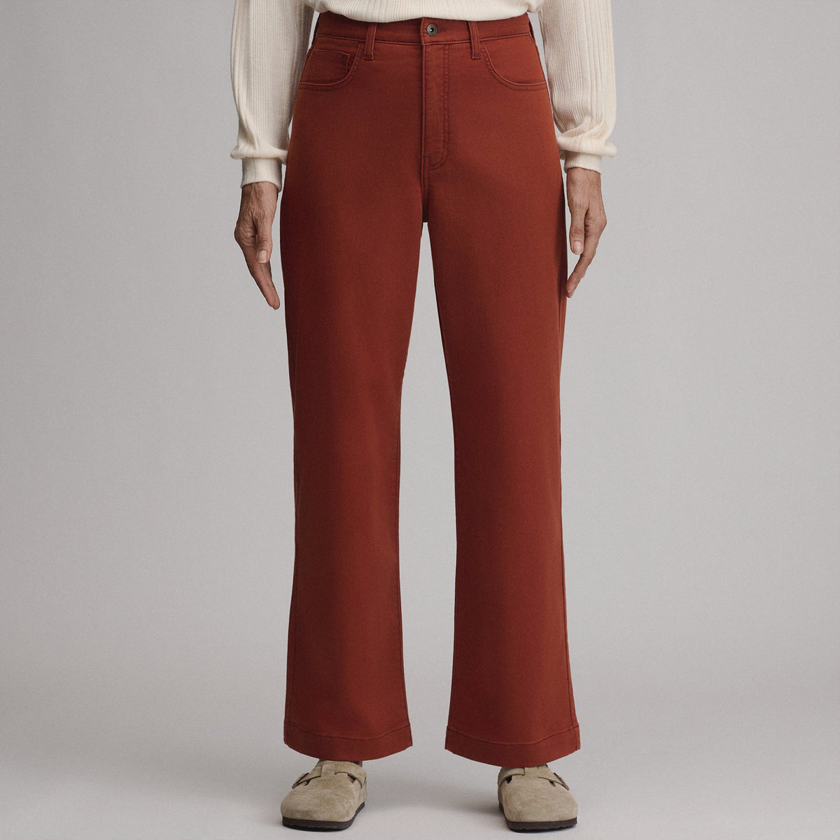 Eddie Bauer Women's High Waisted Wide-Leg Colored Jean product image