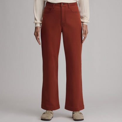Eddie Bauer Women's High Waisted Wide-Leg Colored Jean product image
