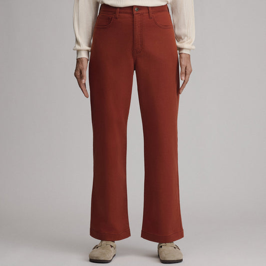 Eddie Bauer Women's High Waisted Wide-Leg Colored Jean product image