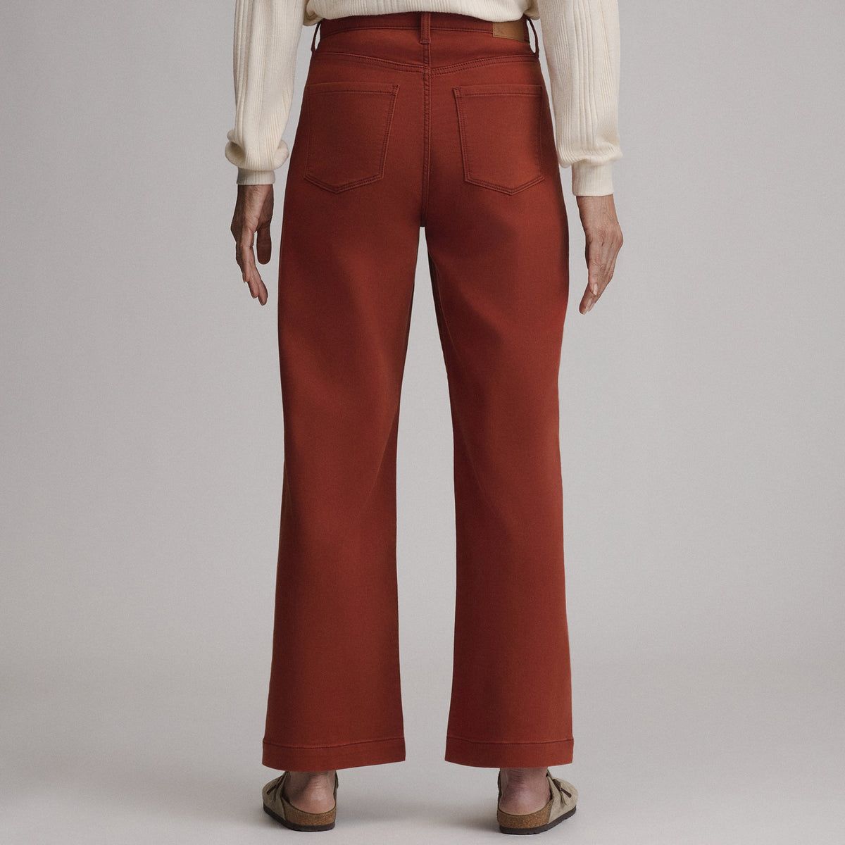 Eddie Bauer Women's High Waisted Wide-Leg Colored Jean alternate view 1