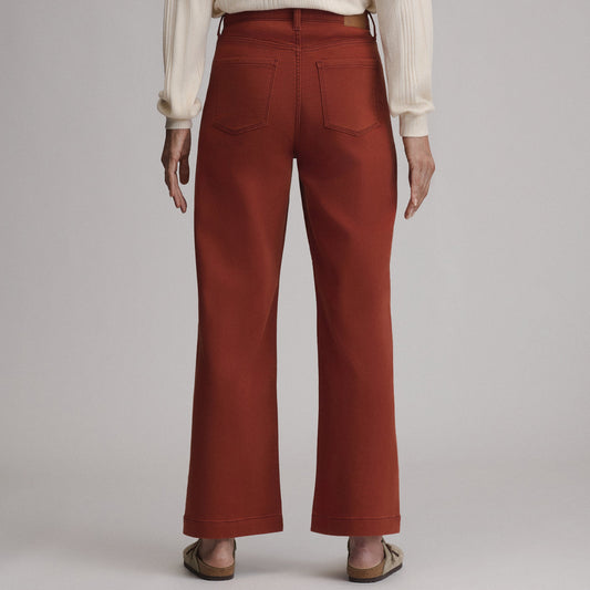 Eddie Bauer Women's High Waisted Wide-Leg Colored Jean alternate view 1