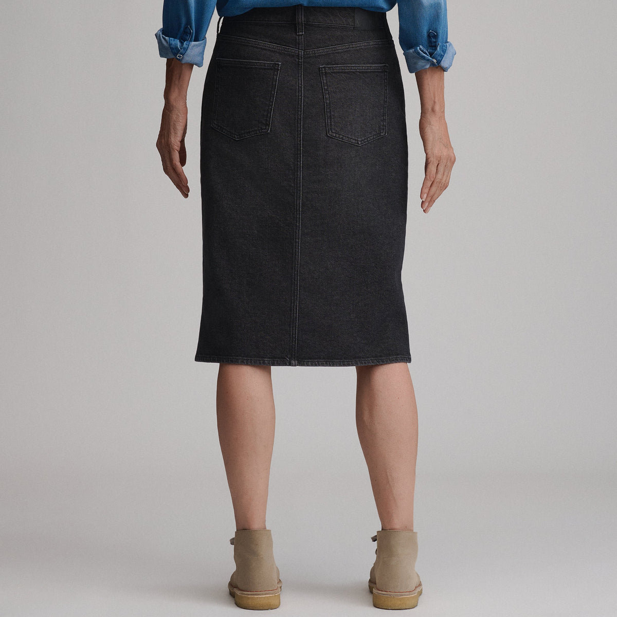 Eddie Bauer Women's Iconic Denim Skirt alternate view 1
