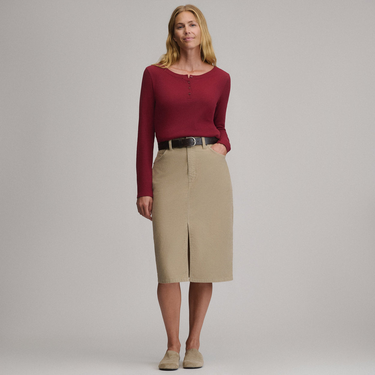 Eddie Bauer Women's Corduroy Skirt alternate view 3