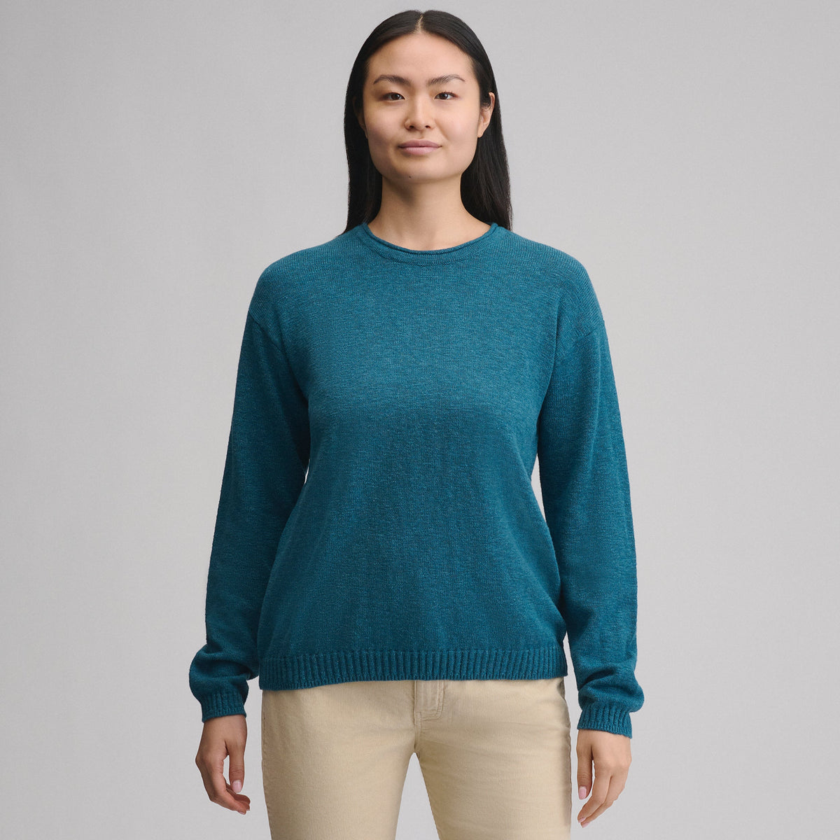 Eddie Bauer Women's Cotton Slub Crew Sweater product image