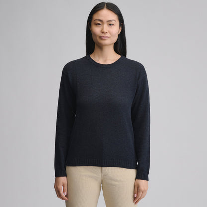 Eddie Bauer Women's Cotton Slub Crew Sweater alternate view 4