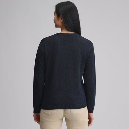 Eddie Bauer Women's Cotton Slub Crew Sweater alternate view 5