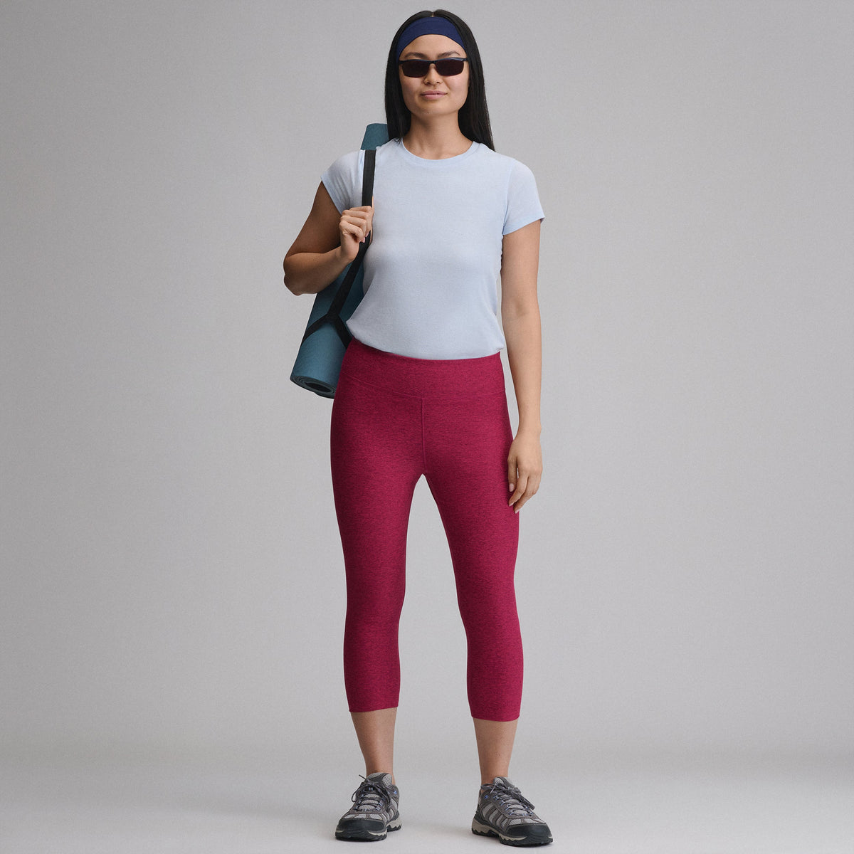 Eddie Bauer Women's Train Ascent 2.0 High-Rise Capri Leggings alternate view 5