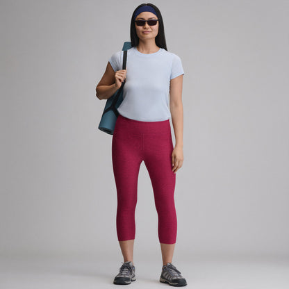 Eddie Bauer Women's Train Ascent 2.0 High-Rise Capri Leggings alternate view 5