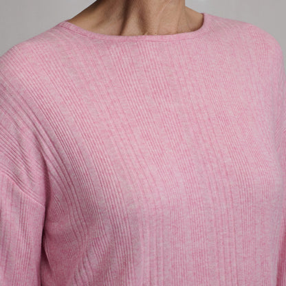 Eddie Bauer Women's Long-Sleeve Cozy Rib Crew alternate view 2