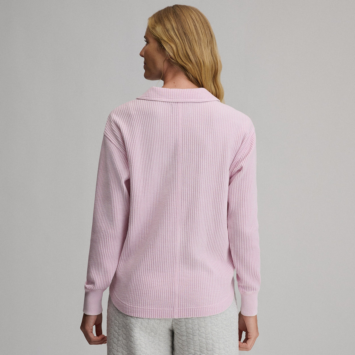 Eddie Bauer Women's Lounge V-Neck Thermal Crew alternate view 5