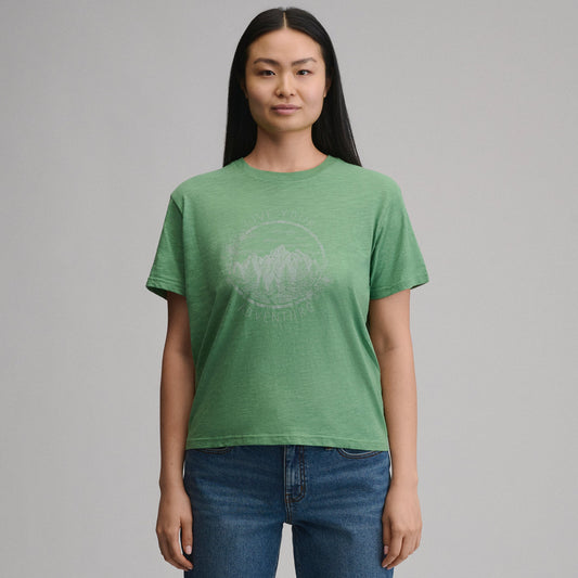 Eddie Bauer Women's Short-Sleeve Relaxed Boyfriend Graphic T-Shirt - Adventure product image