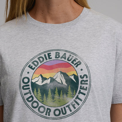 Eddie Bauer Women's Short-Sleeve Relaxed Boyfriend Graphic T-Shirt - Outdoor Outfitters alternate view 2