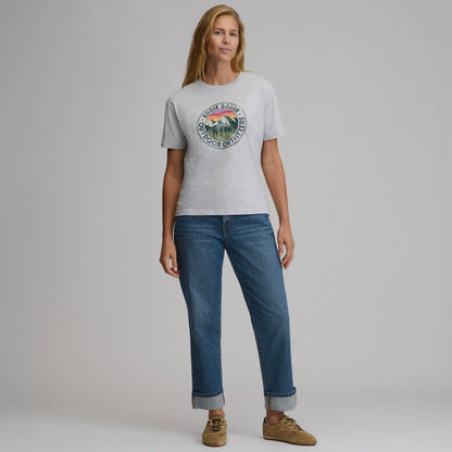 Eddie Bauer Women's Short-Sleeve Relaxed Boyfriend Graphic T-Shirt - Outdoor Outfitters alternate view 3