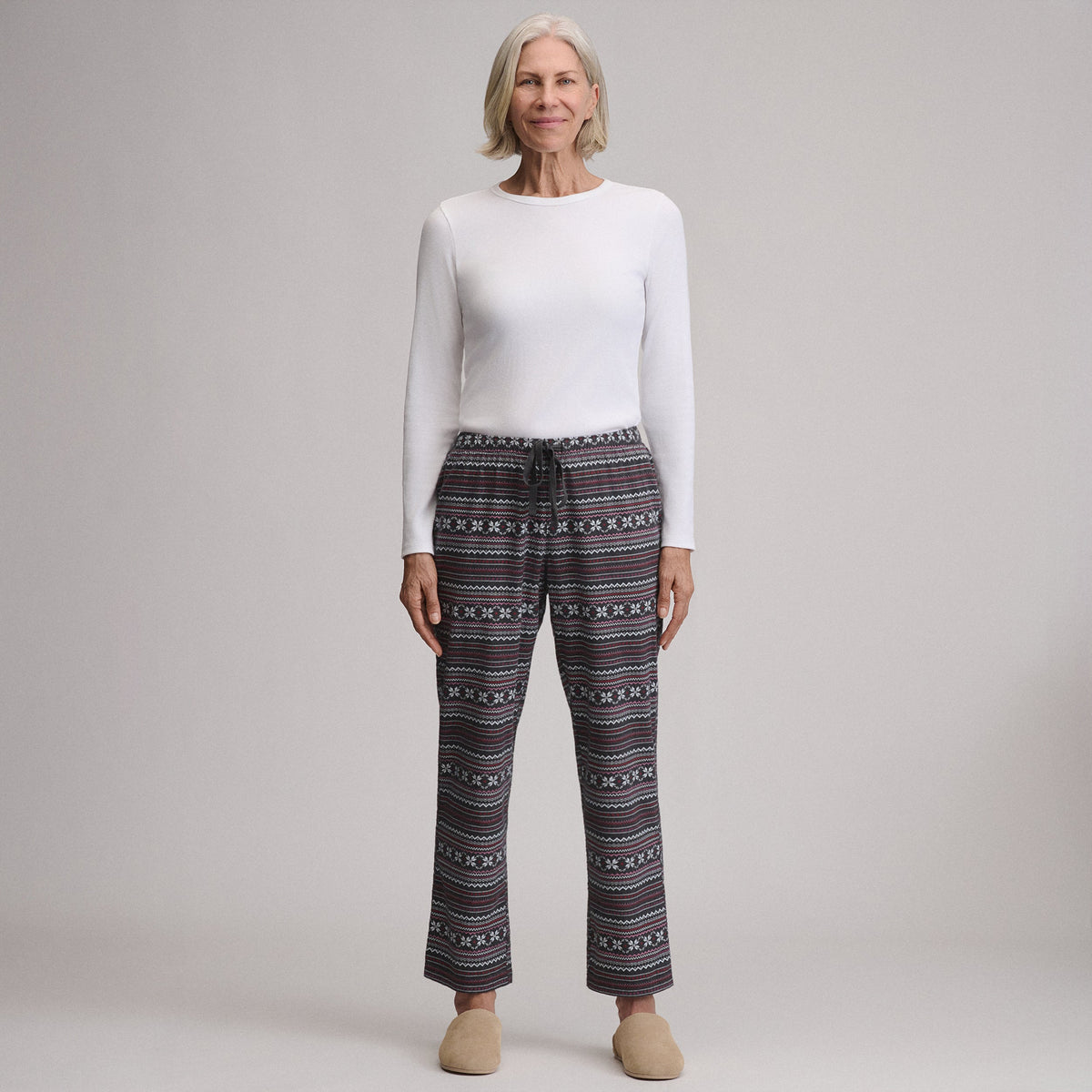 Eddie Bauer Women's Stines Flannel Sleep Pants alternate view 3