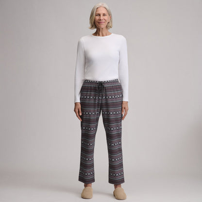 Eddie Bauer Women's Stines Flannel Sleep Pants alternate view 3