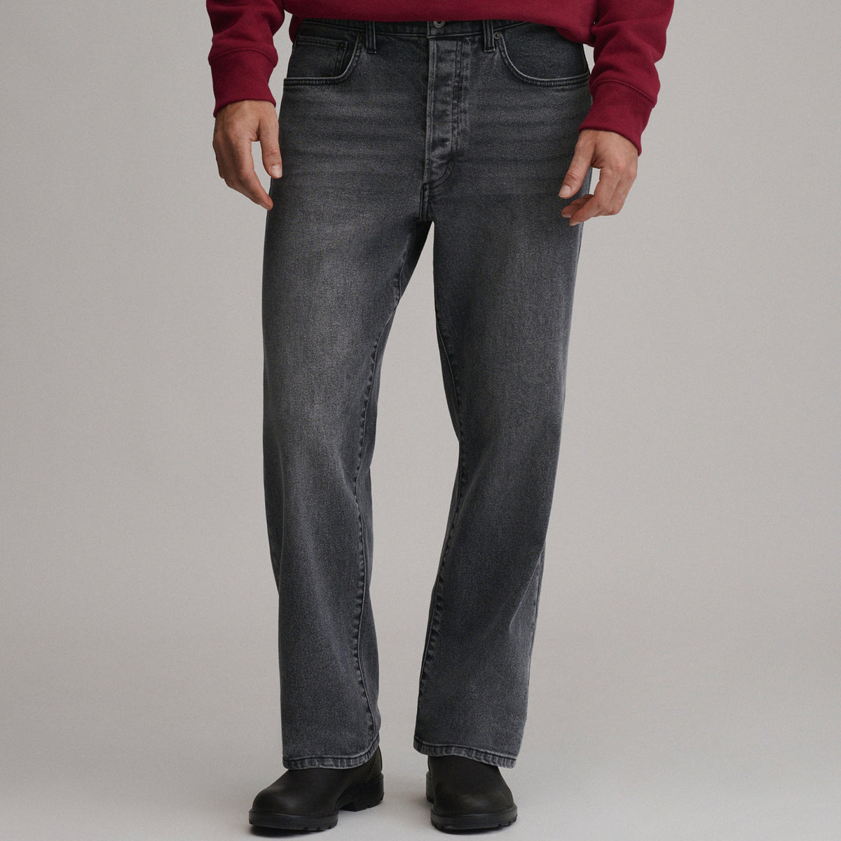 Eddie Bauer Men's Heritage Loose Fit Jeans alternate view 4