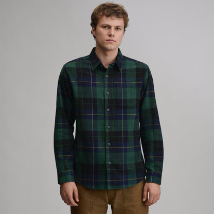 Eddie Bauer Men's Eddie's Favorite Classic Fit Flannel - Plaid alternate view 4