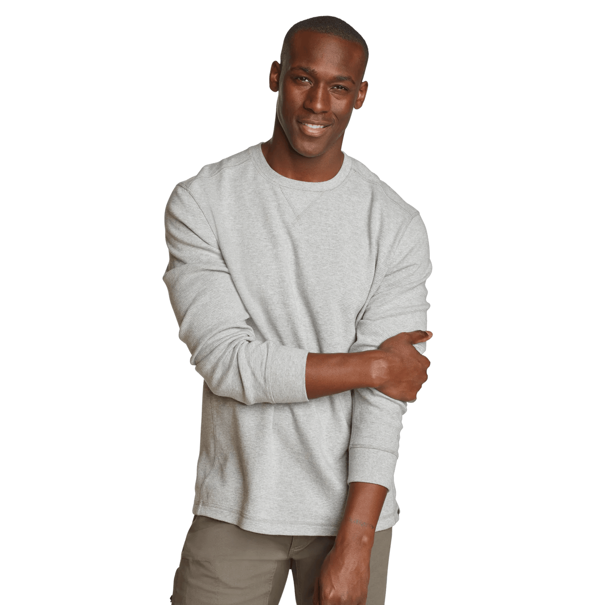 Eddie Bauer Men's Eddie's Favorite Ultrasoft Thermal Crew alternate view 4