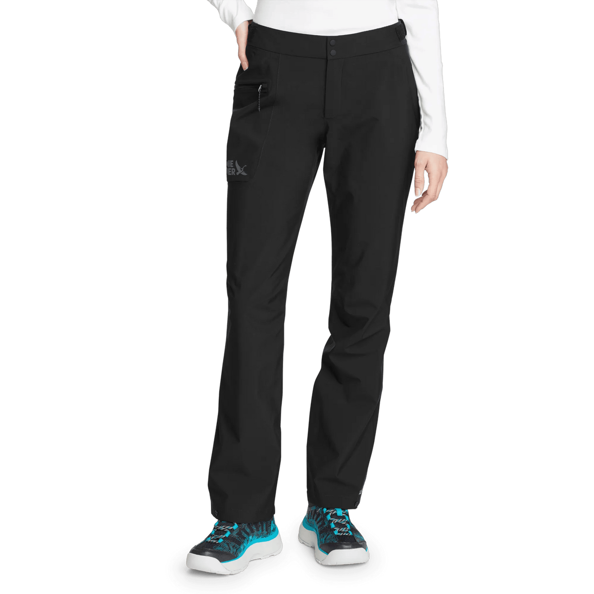 Eddie Bauer Women's Cloud Cap Stretch Waterproof Rain Pants alternate view 4