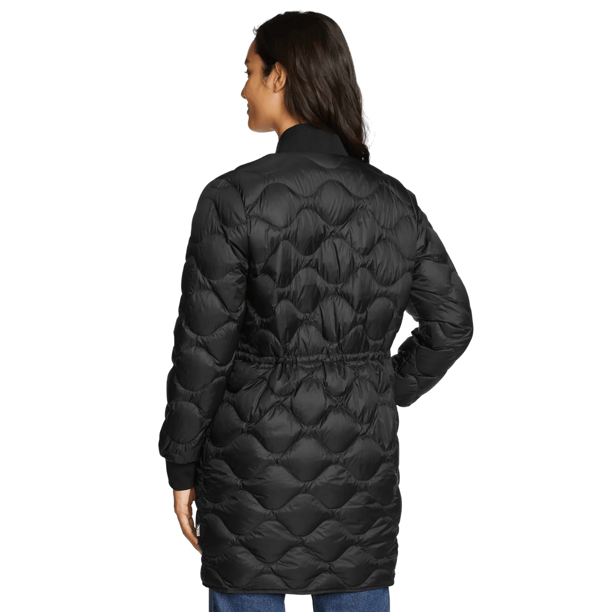 Eddie Bauer Women's Shaw Long Down Bomber Jacket alternate view 2