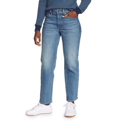 Eddie Bauer Women's Authentic High-Rise Straight Leg Jeans product image