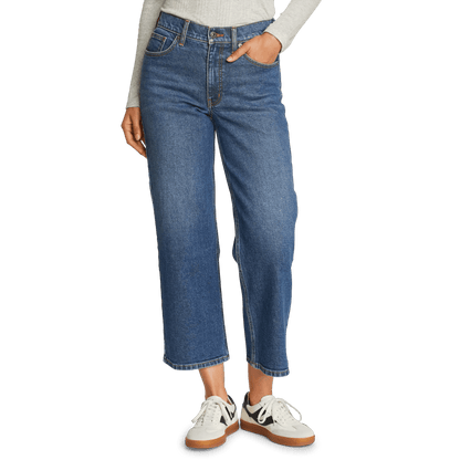 Eddie Bauer Women's Authentic Everyday High-Rise Cropped Jeans product image