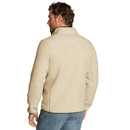 Eddie Bauer Men's Chilali Faux Shearling Fleece Jacket alternate view 3