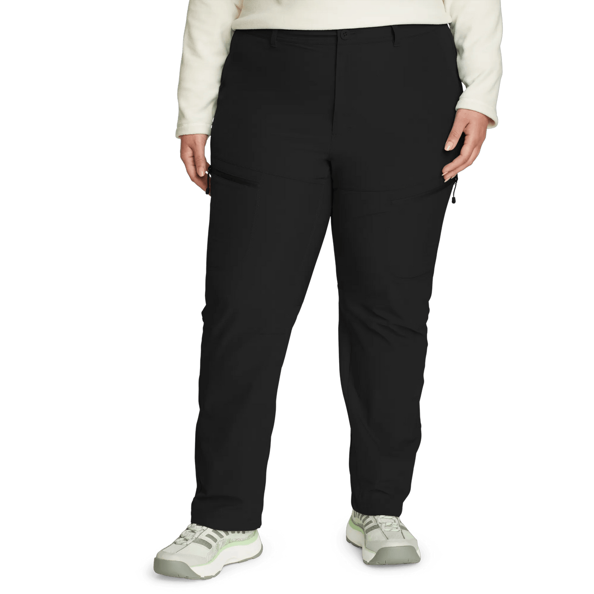 Eddie Bauer Women's 2.0 Polar Fleece-Lined Straight Leg Pants alternate view 3
