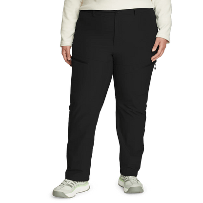 Eddie Bauer Women's 2.0 Polar Fleece-Lined Straight Leg Pants alternate view 3