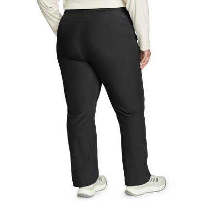 Eddie Bauer Women's 2.0 Polar Fleece-Lined Straight Leg Pants alternate view 4