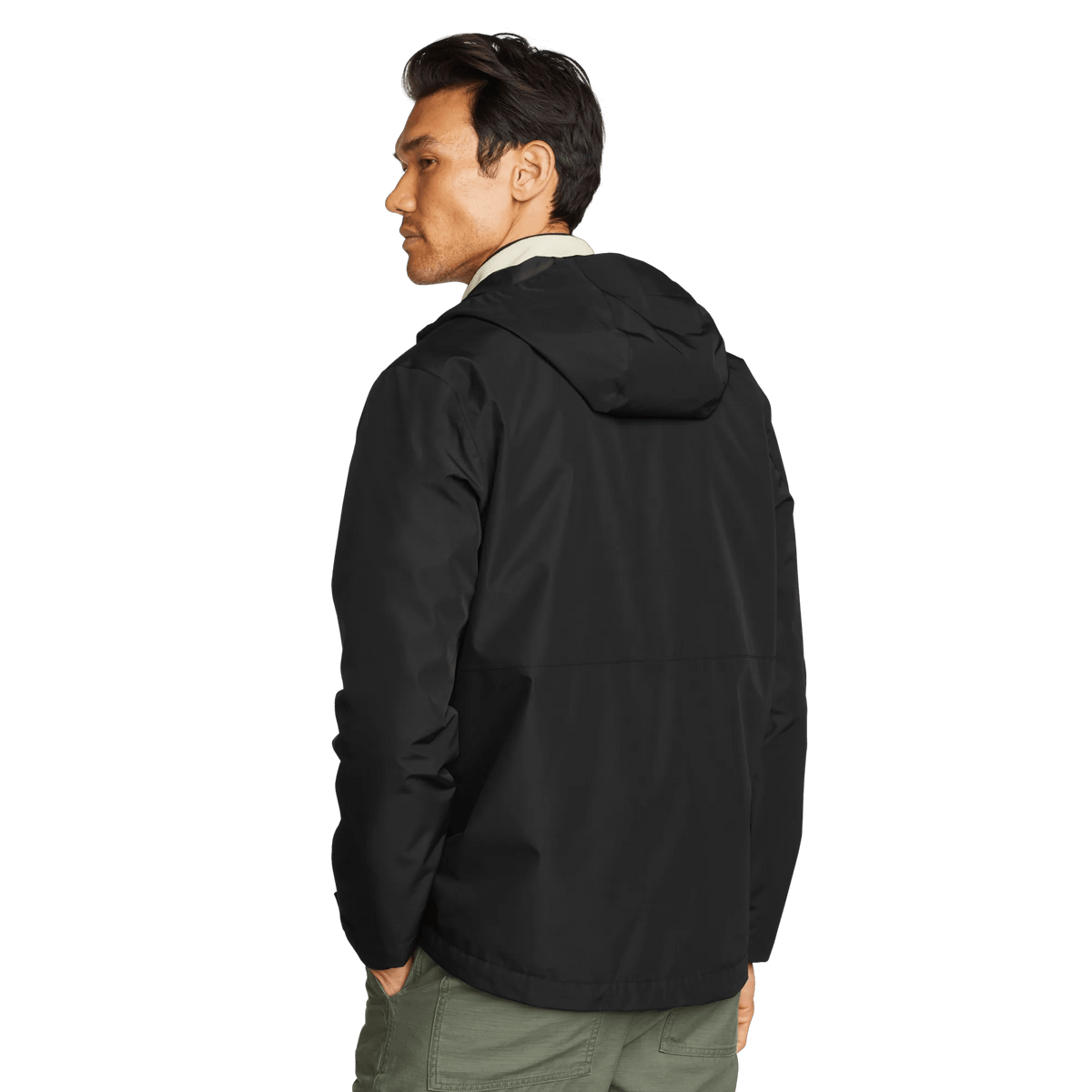 Eddie Bauer Men's Seaward Waterproof Hooded Rain Jacket alternate view 2