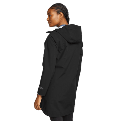 Eddie Bauer Women's Oscillate 3L Waterproof Trench Coat alternate view 2