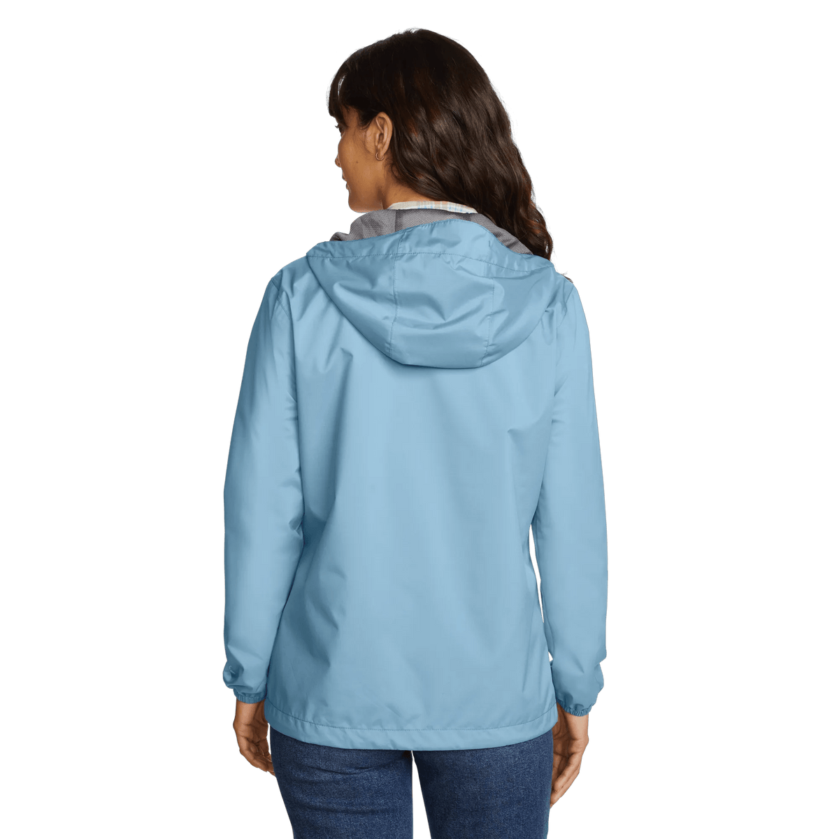 Eddie Bauer Women's Rainy Pass Water-Repellent Hooded Jacket alternate view 2