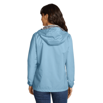 Eddie Bauer Women's Rainy Pass Water-Repellent Hooded Jacket alternate view 2