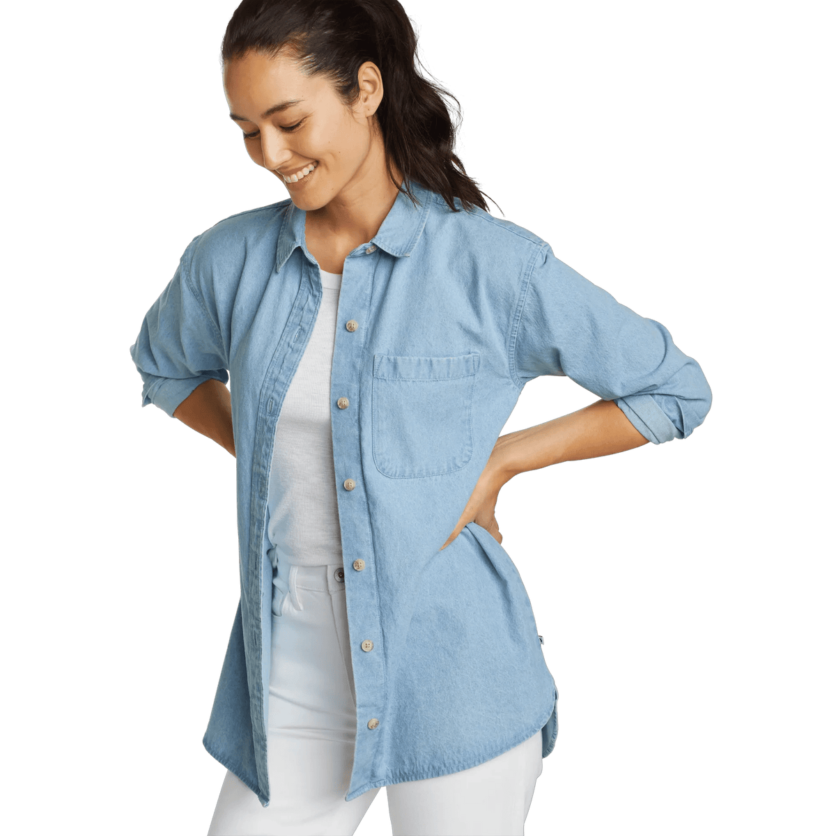 Eddie Bauer Women's Denim Overshirt product image
