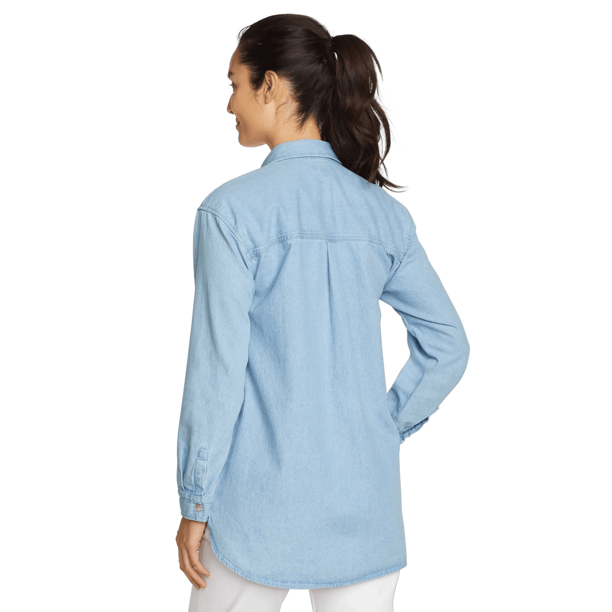 Eddie Bauer Women's Denim Overshirt alternate view 1